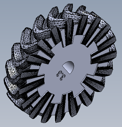 F410 Large Gear including Spline