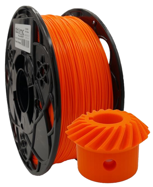 Neon Orange UV Reactive PLA Filament